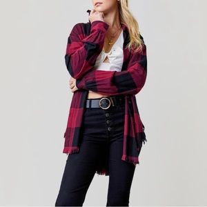 Buffalo check down top